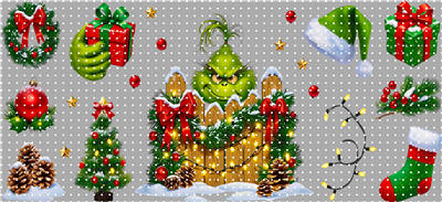 16oz Christmas-S  2258